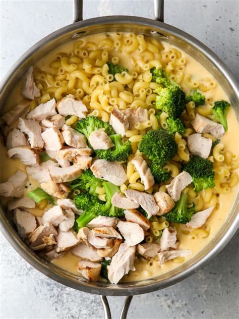 Chicken Broccoli Macaroni And Cheese Completely Delicious