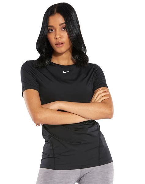 Women S Black Nike Pro Gym T Shirt Life Style Sports