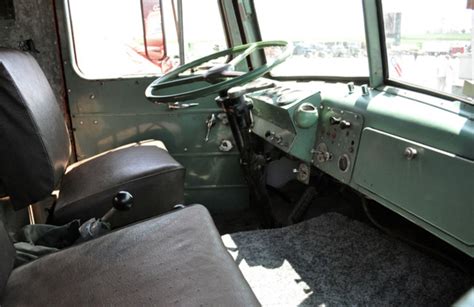 Vintage Mack H Model Cabover Interior