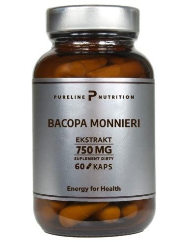 Pureline Bacopa Monnieri Ekstrakt Mg Kap