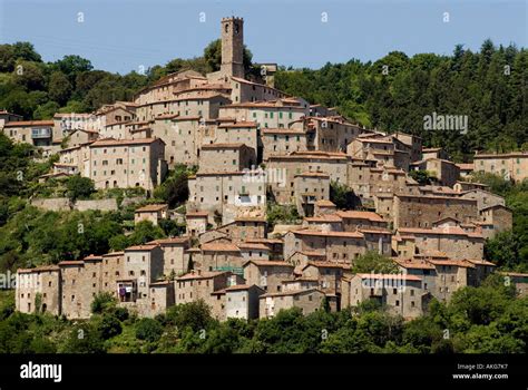 Italy Castelnuovo Di Val Cecina In Tuscany Stock Photo Alamy