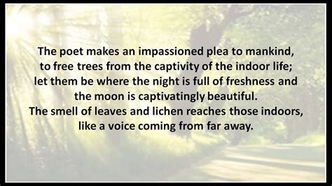 The Trees Cbse English Poem Class 10 Youtube