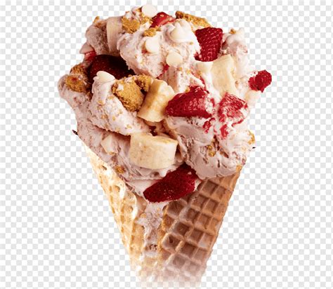 Sundae Ice Cream Cones Belgian Waffle Cold Stone Creamery Banana Cream