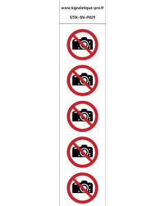 Pictogramme Interdiction De Photographier Interdiction Dacc S