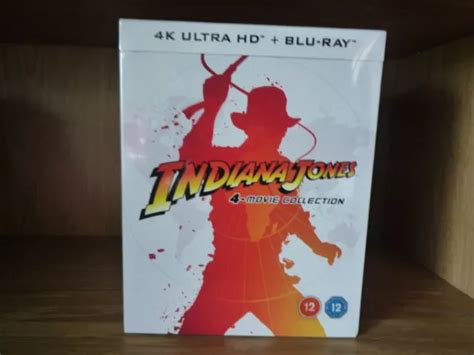 INDIANA JONES 4 Movie Collection 4K Blu-Ray Limited Edition UK ...