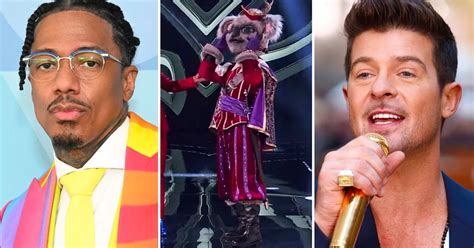 The Masked Singer Star Disses Nick Cannon And Robin Thicke After