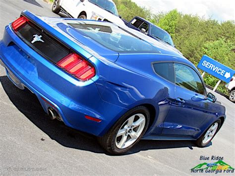 2017 Lightning Blue Ford Mustang V6 Coupe 141980773 Photo 25