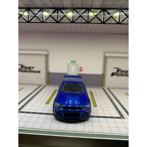 Hot WHEELS Rápido Y Furioso NISSAN SKYLINE GT R Suelto Liso Shopee México