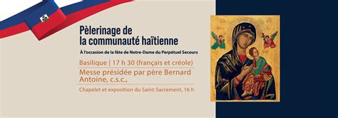 Pèlerinage annuel de la communauté haïtienne L Oratoire Saint Joseph