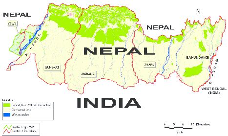 Terai districts in Eastern Nepal. | Download Scientific Diagram