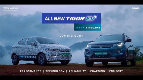 Meet The 2021 Tata Tigor EV Ziptron Teaser Video With Nexon EV