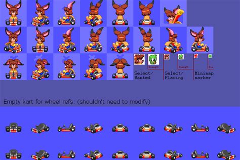 Sonic Robo Blast 2 Kart Sprite Sheet Jaime By Dorkyguy On Deviantart
