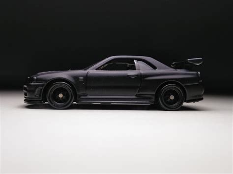 Nissan Skyline GTR R Hot Wheels Custom Real Rubber Tires Etsy Canada