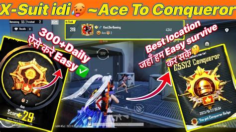 Ace To Conqueror Best Strategysolo Conqueror Push C S Best Tips