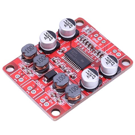 Jixopn Tpa Digital Power Amplifier Module X W Dual Channel Power