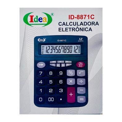 Calculadora Eletrônica Idea id8871c KaBuM