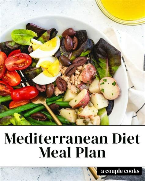 28 Day Mediterranean Diet Meal Plan A Couple Cooks