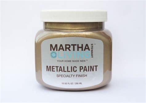 Martha Stewart Living Metallic Paint Vintage By Onawhimcreation