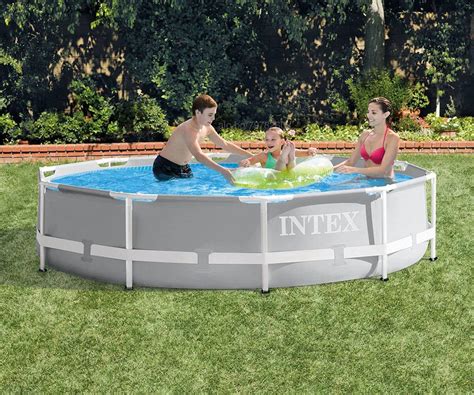 С филтърна помпа! Басейн ”Intex” 305x76см, с метална конструкция ...