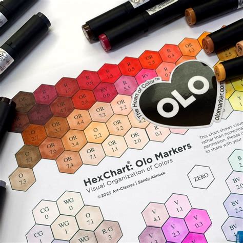 Hex Charts and more | Art Classes