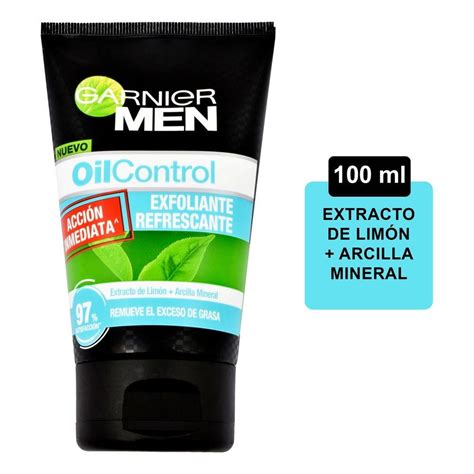 Exfoliante Garnier Men Oilcontrol Refrescante 100 Ml Walmart