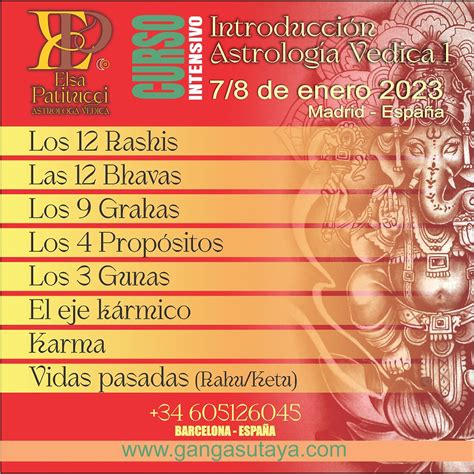 Curso Astrología Védica en Madrid