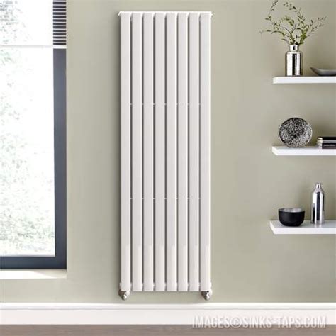 Kartell K Rad Boston White Designer Vertical Radiator 1800mm X 550mm Sinks