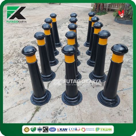 Bollard Pembatas Jalan Besi Cor Futago Karya