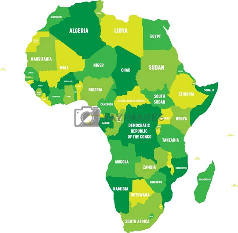 Map Of South Africa Without Labels