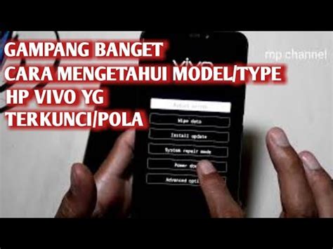 CARA MENGETAHUI TYPE HP VIVO Y91 YANG TERKUNCI YouTube