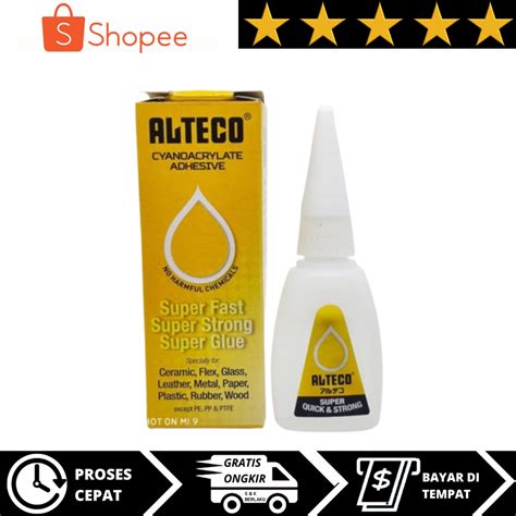 Jual Lem Alteco Super Glue Lem G Cyanoacrylate Adhesive Lem Korea