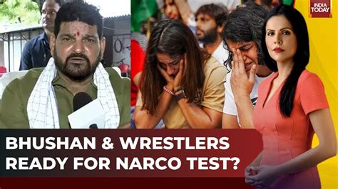 Watch Ready For Narco Test If Vinesh Phogat Bajrang Punia Take It