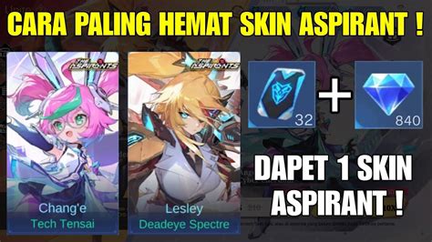 Cara Hemat Skin Aspirant Lesley Change Cara Dapat Skin Aspirant