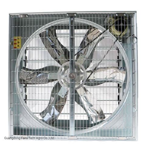 36 Qt Series Galvanized Box Fan Nagative Pressure Fan Axial Fan