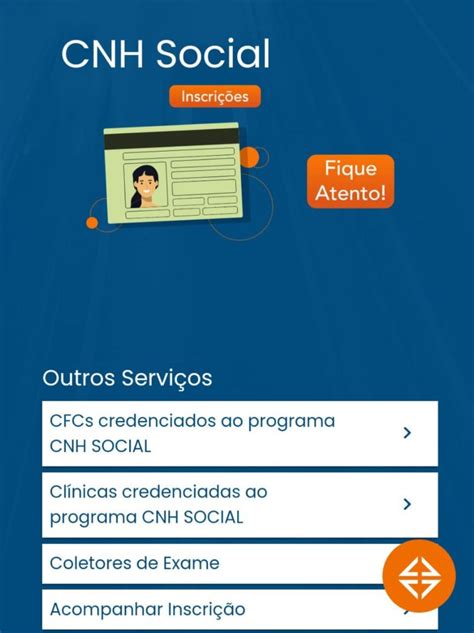 CNH Social DETRAN GO 2024 Inscrição 2024