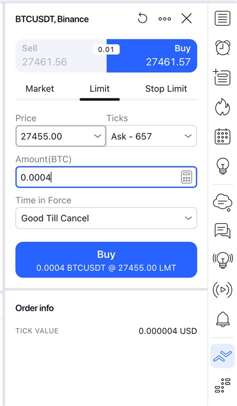 How To Use The Tradingview Interface To Trade Crypto On Binance Spot