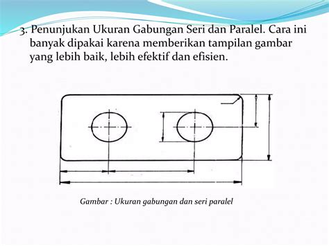 TUGAS MENGGAMBAR TEKNIK Cara Memberikan Ukuran DAN DIMENSI PPT