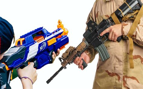 Competitive Shooting Choosing Between Airsoft And Nerf Howtotactical