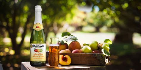 Sparkling Apple-Peach Juice - Sparkling Juices - S. Martinelli & Co