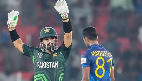 Rizwan Shafique Soar As Pakistan Sink Sri Lanka With Record World Cup