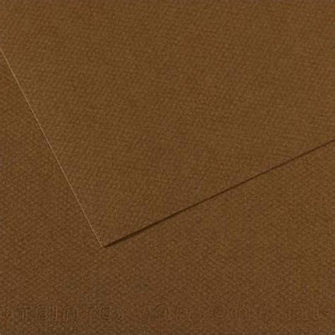 Canson Papier Dessin Mi Teintes 500 X 650 Mm Marron Fonce