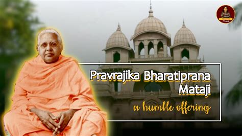 Pravrajika Bharatiprana Mataji First President Of Sri Sarada Math