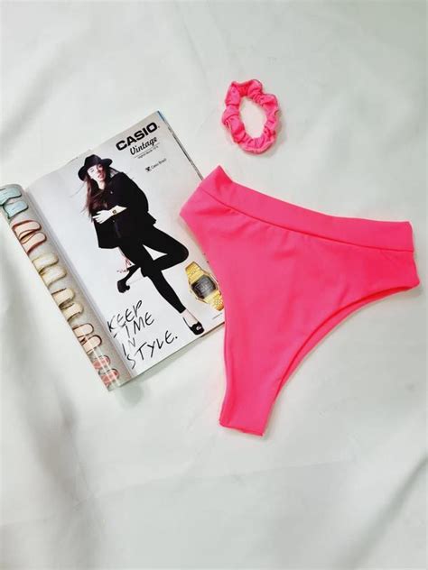 Calcinha Avulsa Hot Pants Rosa Neon Booh Brasil Calcinha Magazine Luiza