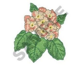 Sizes Hydrangea Machine Embroidery Design Etsy