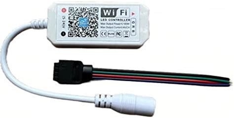 Controlador Wifi Rgb V Para Tira Led Compatible Con Alexa Y Google