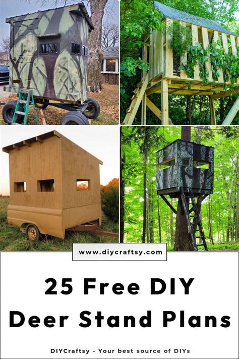 25 DIY Deer Blind Plans to Build a Safe Hunting Spot • Air Gun Maniac