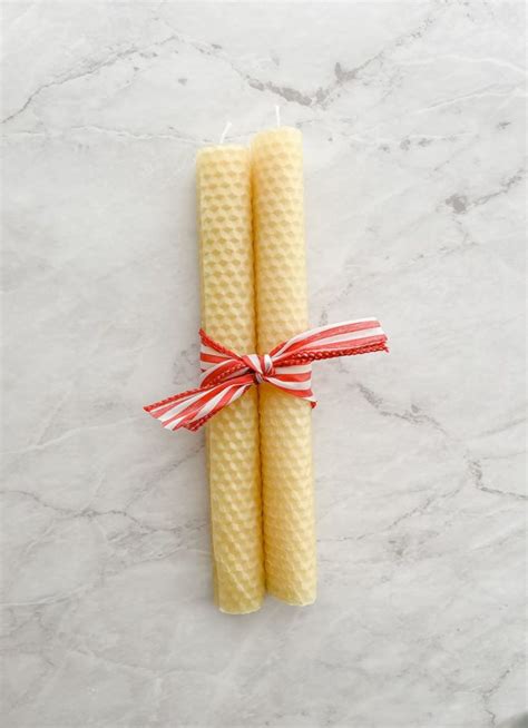 How To Make Rolled Beeswax Candles Fox Farm Home