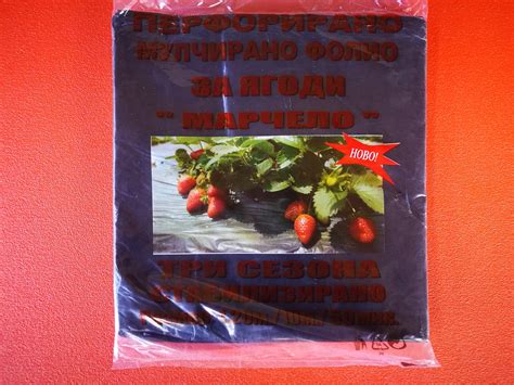 Перфорирано фолио за мулчиране - Пакет10м. - Аннипласт
