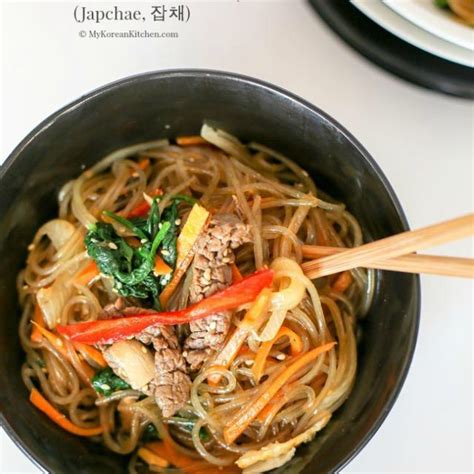 Japchae Korean Glass Noodle Stir Fry Artofit