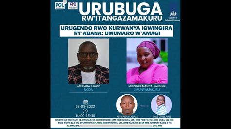 Live Urubuga Rw Itangazamakuru Urugendo Rwo Kurwanya Igwingira Ry